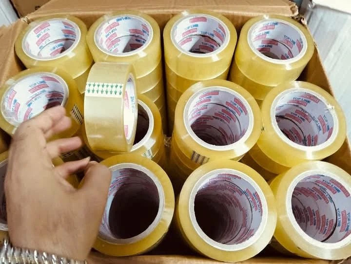 Clear packaging tape