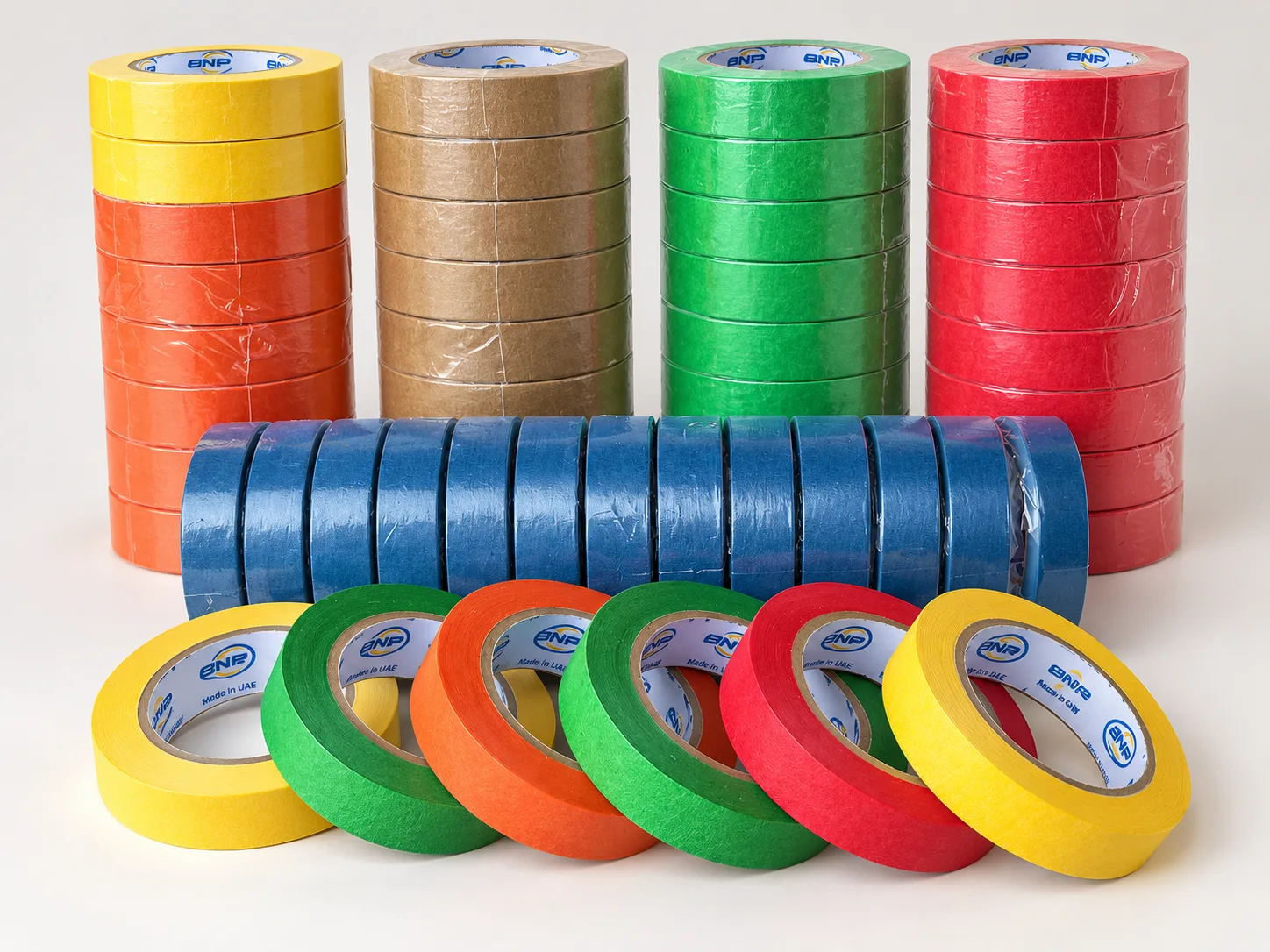Coloured BNP tape assortment